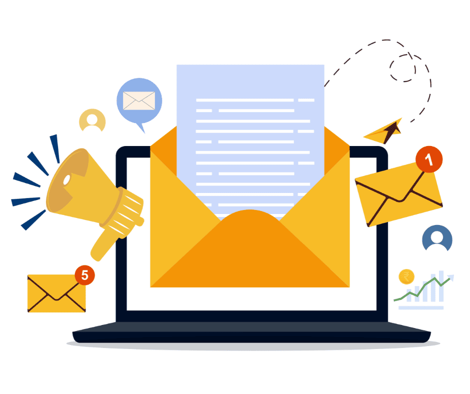 Email Marketing Illustration